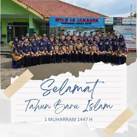Kepala Madrasah MTsN 16 Jakarta Bpk. Mohamad Hafid Ilham, S.Pd. MM Serta Jajarannya Mengucapkan 