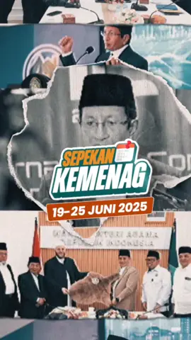 Sahabat Religi, yuk simak aktifitas di Kemenag dalam sepekan belakangan. 
