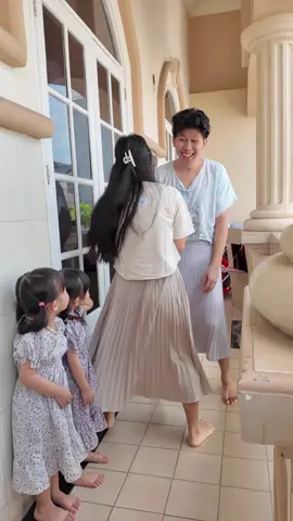 Dad teach twins #fyp #parentingbapakbapak #bapakbapak 