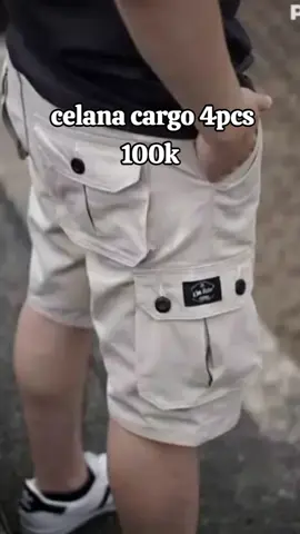 promo celana pendek cargo #celanapendek #cargo #outfitcowok 