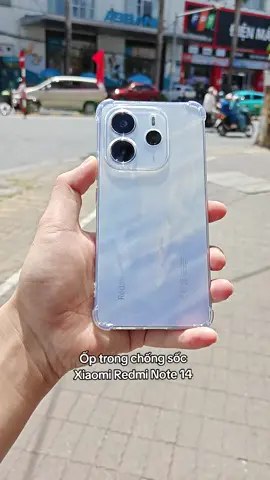 Ốp lưng trong suốt chống sốc Xiaomi Redmi Note 14 #oplungnote14 #oplungtrongredminote14 #oplungxiaomiredminote14 