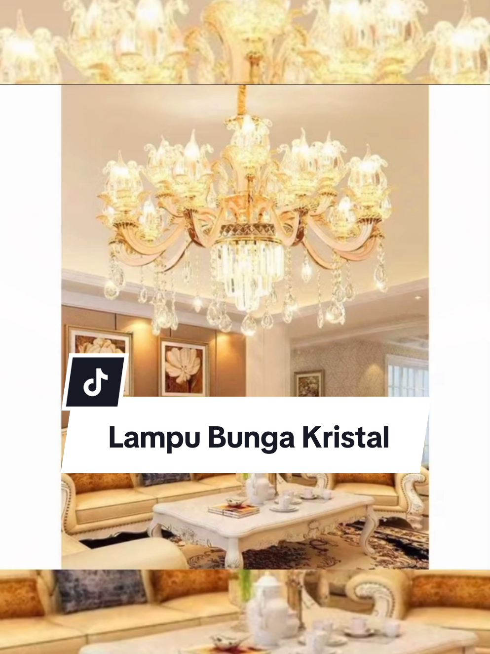 Lampu Gantung Kristal Bunga Mewah Lampu Dekorasi Lampu Ruang Tamu Lampu Aesthetic Lampu Kamar Tidur Lampu Ruang Makan Lampu Teras Lampu Hias Lampu Plafon Lampu Led #lampu #lampukristal #light #satukontentiaphari #aesthetic 