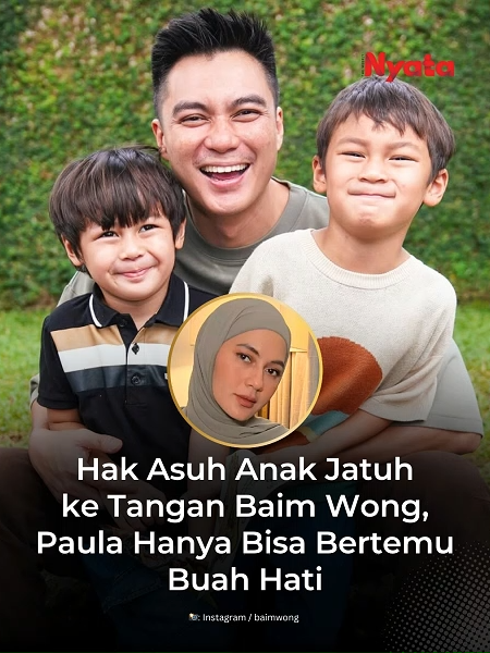 Kuasa hukum Baim Wong, Fahmi Bachmid, mengungkapkan bahwa Pengadilan Tinggi Agama Jakarta telah mengabulkan permohonan banding kliennya terkait hak asuh anak.  Dalam putusan terbaru, hak asuh penuh atas kedua anak jatuh ke tangan Baim Wong. Hal itu menggantikan keputusan sebelumnya dari Pengadilan Agama Jakarta Selatan yang menetapkan sistem pengasuhan bergantian dua minggu.  Fahmi menyebut banding diajukan atas instruksi langsung dari Baim sebagai respons karena  langkah hukum mantan istrinya.  Kini, Paula hanya diberi akses bertemu, tanpa hak pengasuhan utama.