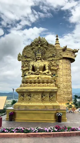 Đại Bảo Tháp Kinh Luân tại Samten Hills Đà Lạt #xuhuong #viral #tutaptinhtan🙏🏻 #phatphapnhiemmau #phattrienbanthan 