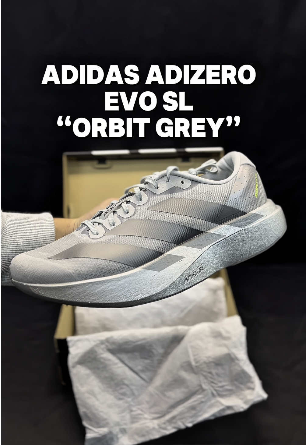 ADIDAS ADIZERO EVO SL “ORBIT GREY” Now accepting orders, Message us for inquiries  Facebook | Instagram direct mssg  📲09763268478 🛵 Same day delivery (Grab/Lalamove)  📦 Nationwide Delivery   VISIT OUR STORE 📍Unit 207, 2nd Floor, Arbortowne Plaza 2, Karuhatan Rd, Valenzuela City.  ⏰Store hrs 11AM- 8PM 