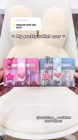 Membalas @‍‍ ‍ ‍ ‍ ‍່ ‍ ‍‍ ‍ ‍ ‍ cantik mana dompet pink or dompet biru??? #dompet #dompetmurah #dompetwanita #dompethologram #dompetcantik #dompetlucu #dompetaesthetic #dompetkekinian #dompetviral #dompetviraltiktok #wonyoung #wonyoungive #fyp #virap