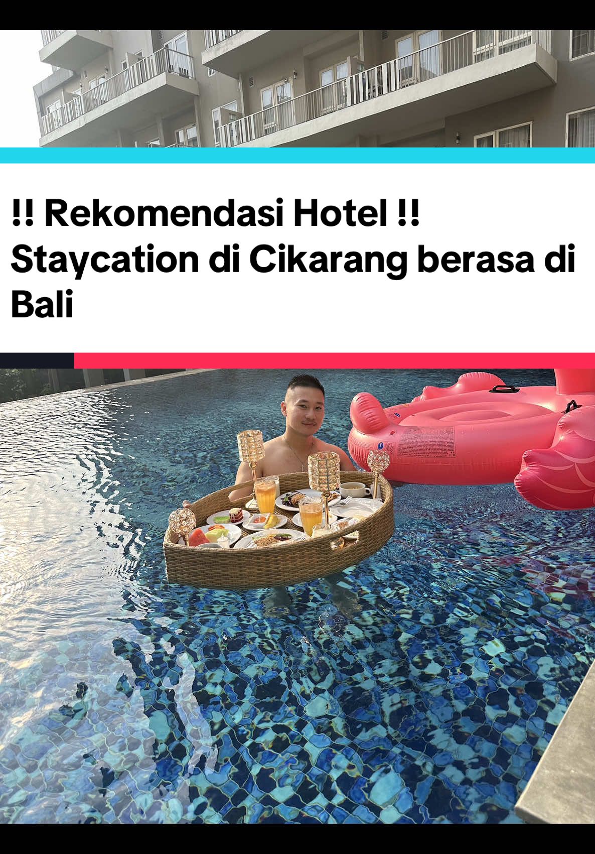 Salah satu Hotel terbaik di Cikarang untuk staycation so far ! Fasilitas lengkap dan memiliki konsep modern tropical, berasa lagi healing di Bali. Cobain deh staycation disini!#creatorsearchinsights #traveler #indonesia #traveljakarta #staycation #staycationcikarang #staycationjakarta #cikarang #hotelcikarang #balivibes #grandevalorecikarang #hotelrecommendation 