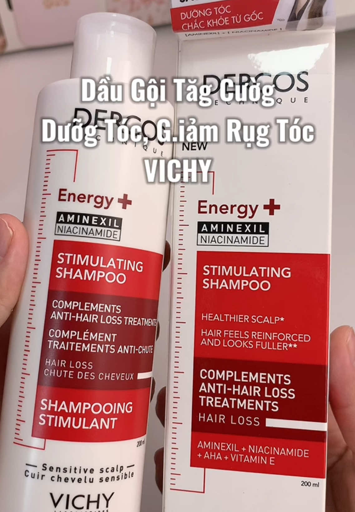 Ai chưa tìm ra dầu gội giam? rụg tóc thì thử e này nha #unboxing #viralvideo #daugoivichy #daugoigiamrungtoc #bedaureview16 