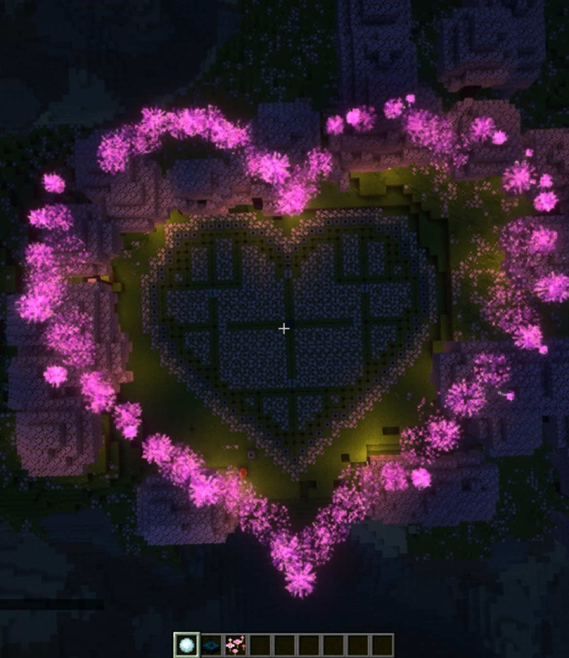 #Minecraft#redstone#heart#fireworks#shaders 