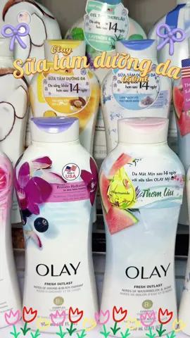 “Mỗi hương Olay là một mood khác nhau – bạn chọn hôm nay là gì? 💕”#Olay #OlayBodyWash #SữaTắmOlay #Olay650ml #BodyCare #DuongDaToanThan #SuaTamThomLau #DaMinMang #SkinCare #MyPhamMy #hangnhapkhau 