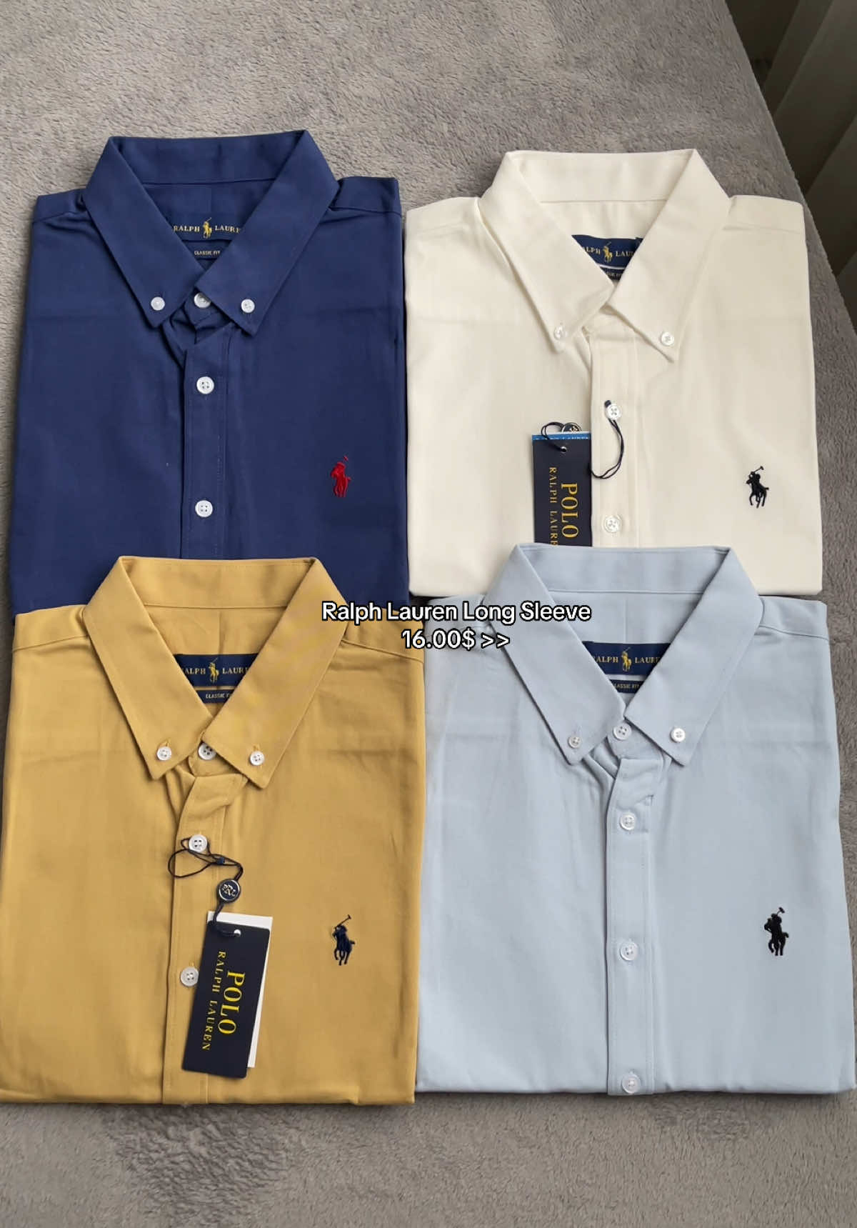 Ralph Lauren Long Sleeve ❤️‍🔥 #menoutfit #cambodia #longsleeve #poloshirt #collection #ralphlauren 