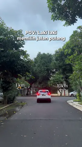 Makin jauh makin tenang 😌 #cowok #relate #true