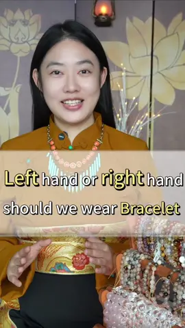 Left hand or right hand we should wear the bracelet? #goodvibes #bracelet #fengshui #jewelry #foryoupage 