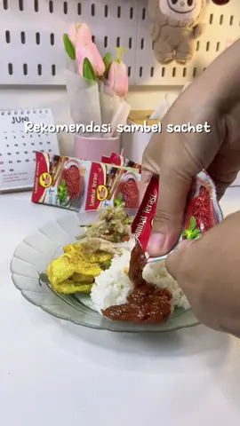 Rekomendasi sambel terasi sachet #fyp #finnafood #uleg #sambeluleg #sambelterasiuleg 