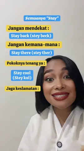 Stay safe #bahasainggrisnya #edukasibahasainggris #promomakangajian #katabahasainggris #bahasainggrisseharihari #bahasainggris #✅🥰 #otodidakjagokuasaibahasainggris #bahasainggrisdasar #edukasitiktok #bahasainggrisdasar #fypdongggggggggg🥺pliss🙏 #JelajahRamadan 