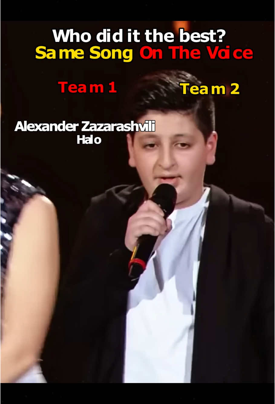 Who did it the best #thevoice #Audition #thevoicekids #Halo #LegendsNeverDie #capcutforus #capcut #capcutpioneer
