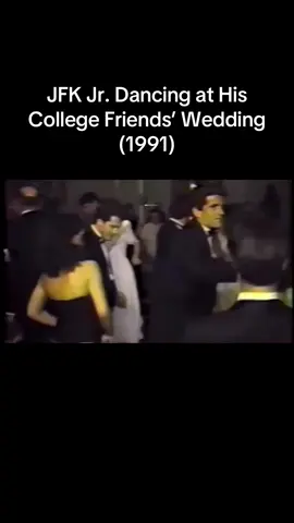 JFK Jr. Dancing at His College Friends’ Wedding (1991) #jfkjr #jfk #johnfkennedyjr 