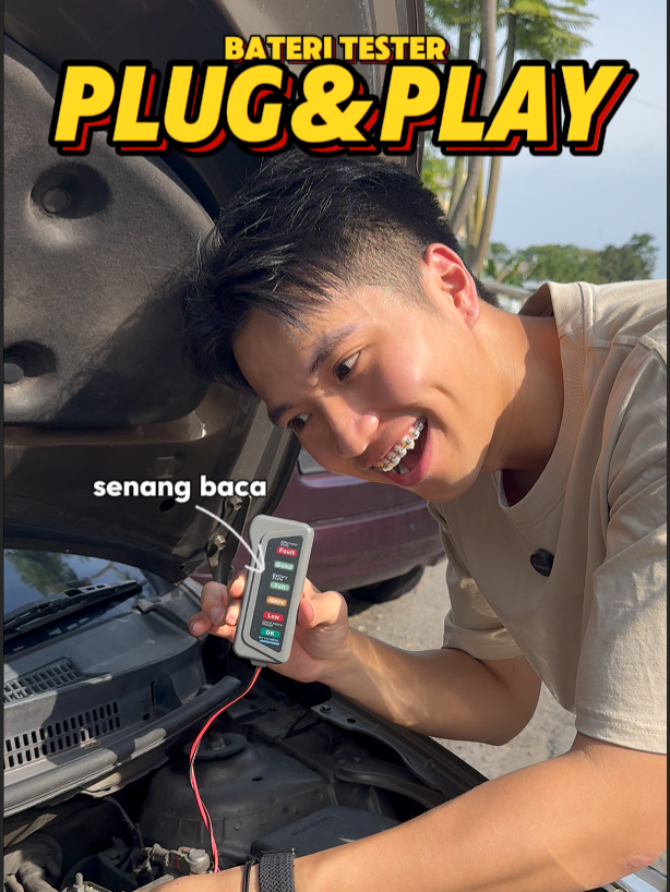 Daripada beli bateri kereta mahal terus, better check dulu condition bateri kereta guna device ni!🔥 murah dan senang nak bawa mana mana!✅ #bateritester #bateritesterviral #tiktokshop #tiktokshoplive #whizztechauto #boostedpeek