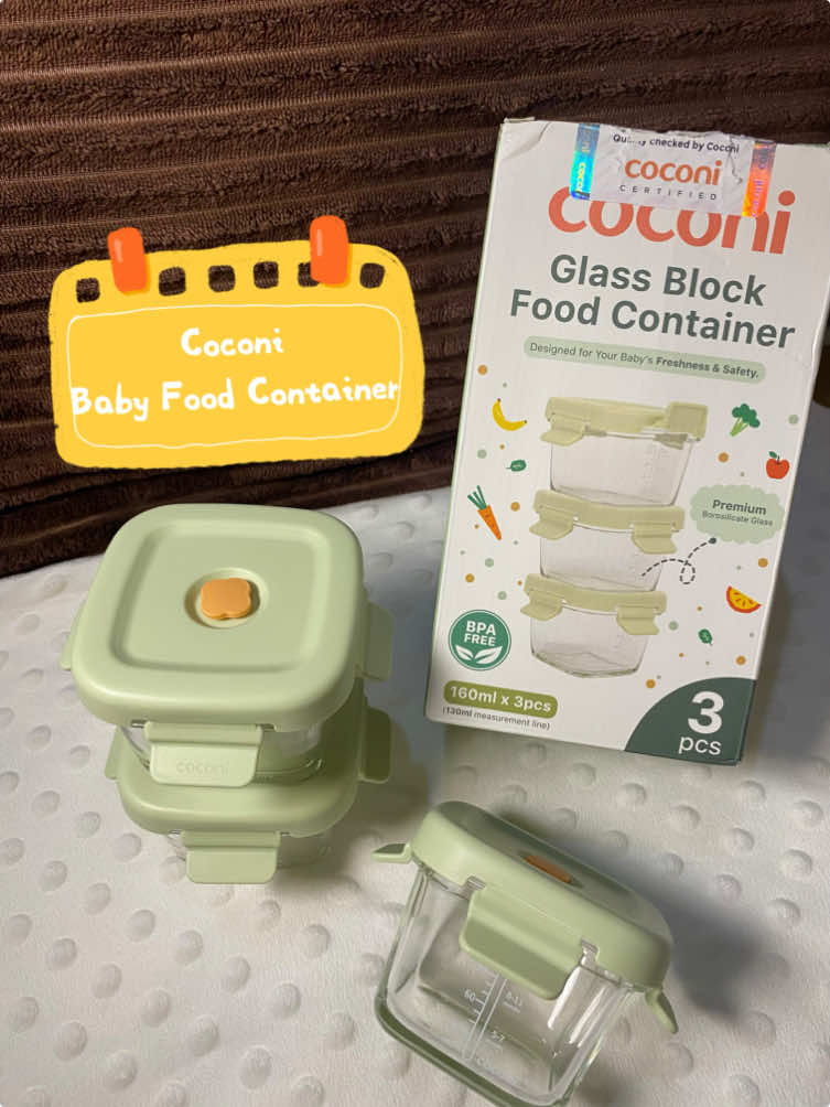 Ini dia rekomendasi baby food glass container yang bagus dengan harga terjangkau 🤗 #coconi #glasscontainer #foodcontainer #peralatanmpasi #peralatanbayi 