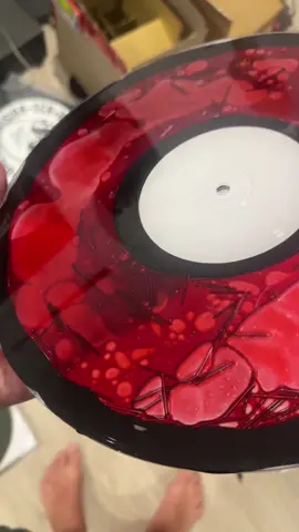 Just some prototyping  #vinyl #filledvinyl #bloodvinyl 