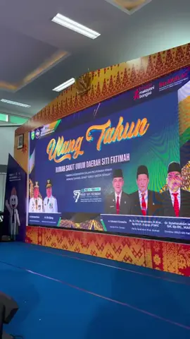 Hj. Feby Herman Deru hadiri Perayaan Ulang Tahun Rumah Sakit Umum Daerah (RSUD) Siti Fatimah Az-Zahra Palembang yang ke-7 Tahun. 