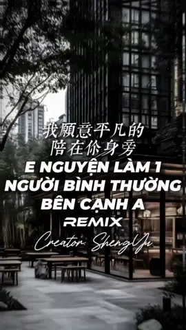 2 Ảnh - Em Nguyện Làm Một Người Bình Thường Bên Cạnh Anh Remix #nhachaymoingay #盛宇shengyu #CapCut #fby #xh 