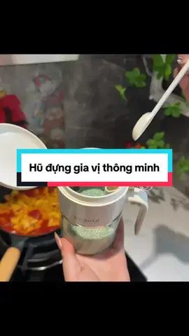 Hũ đựng gia vị thông minh #giadungthongminh #giadungtienich #nộitrợ #fyp #hudunggiavi 