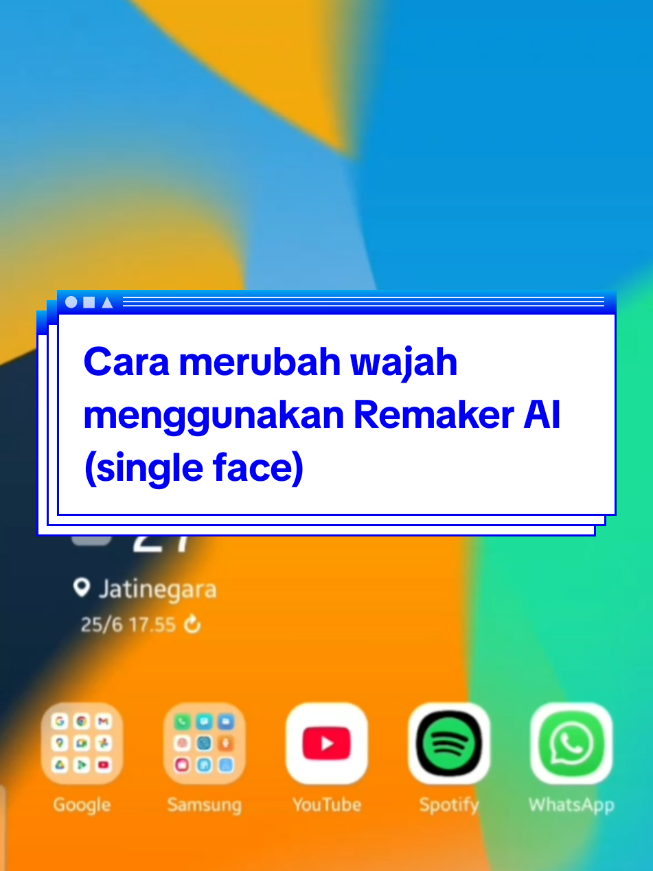 Cara merubah wajah menggunakan Remaker AI (yang single face) #tutorial #faceswap #remakerai #ai #capcut #fyp #fypツ #editcapcut 