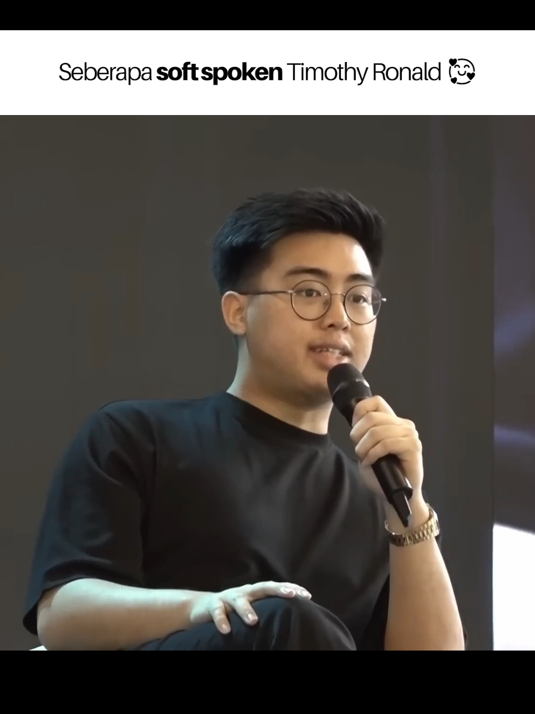 Seberapa soft spoke Timothy Ronald 🥰 #timothyronald #akademicrypto #kalimasada