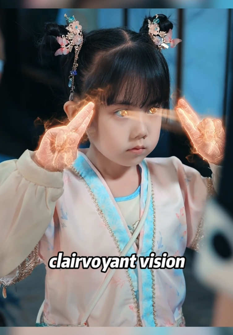 The girl used her X-ray vision to help the kind female CEO