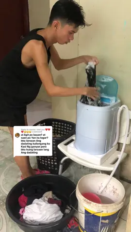 Replying to @mecka I love you ❤️❤️❤️😘😘😘 SUPER LEGIT PO AND HINDI PO SIYA LARUAN. NAKAILANG LABA NA PO AKO DITU SA MINI WASHING MACHINE NATO🫧🧼💦 #maimetewashingmachine #washingmachine #miniwashingmachine #laundry 