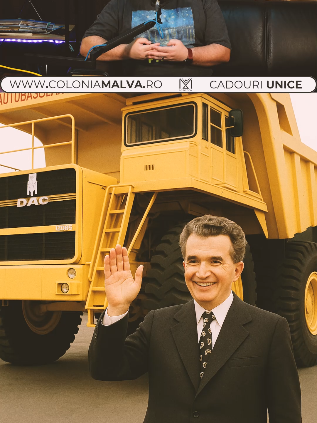 DAC 120 DE, super-basculanta electrică a lui Ceaușescu #atelieruldedetailing #masinicorecte #coloniamalva
