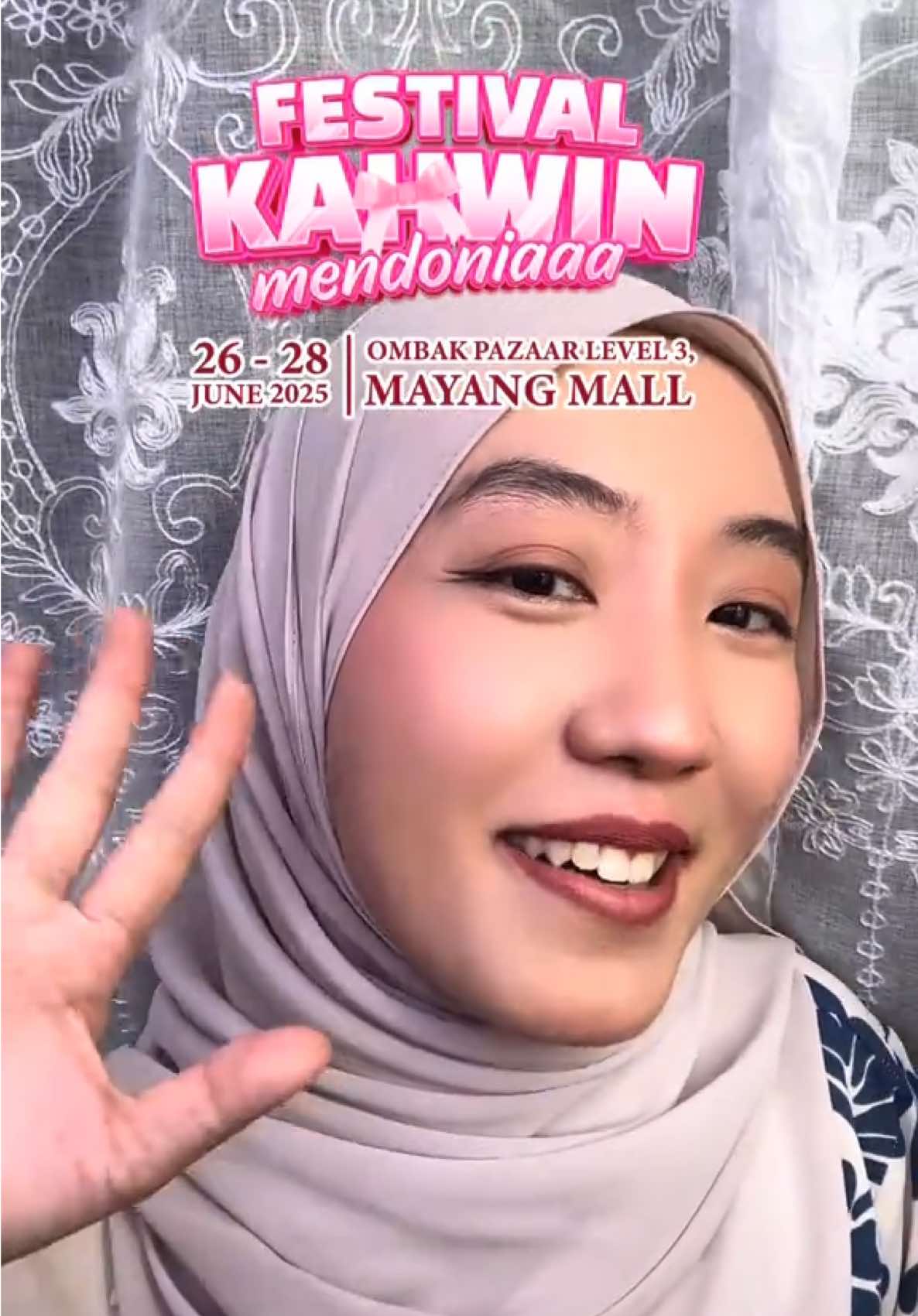 Tengah TTC atau plan nak kahwin? 💍 Efferty ada di Festival Kahwin Mendonia, Mayang Mall! 😍 ✨ Dari nutrisi untuk kesuburan hingga perancangan kehamilan, Efferty bantu korang bina keluarga kecil impian 💕 📅 26–28 Jun 2025 📍 Ombak Pazaar, Level 3, Mayang Mall 🎤 Penampilan Ustaz Azhar Idrus & selebriti popular pun ada! 💡 Jangan lupa bawa pasangan, boleh terus dapat konsultasi & grab promo menarik dari Efferty! @DR. Raihana Ismail | Efferty  #Efferty #FestivalKahwinMendonia #TTCJourney #Kesuburan #TryingToConceive #PasanganMuda #EventTerengganu #BoothKahwin