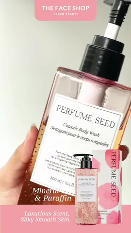 Turn your shower into a fragrance escape 🌹✨ With Perfume Seed Body Wash, enjoy soft, clean skin wrapped in long-lasting floral elegance. #PerfumeSeed #BodyCareLuxury #thefaceshop 