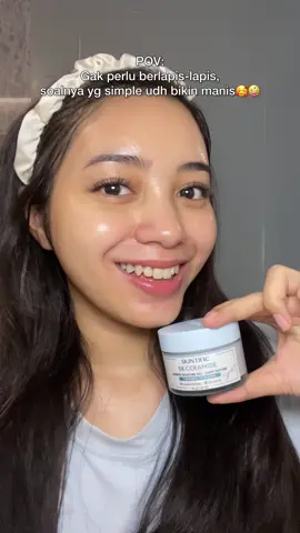 Skincare simple tapi hasil nampol🥰🤩 #skincare #simpleskincare #skincareantiribet #moisturizer #skintificmoisturizer #moisturizerringan 