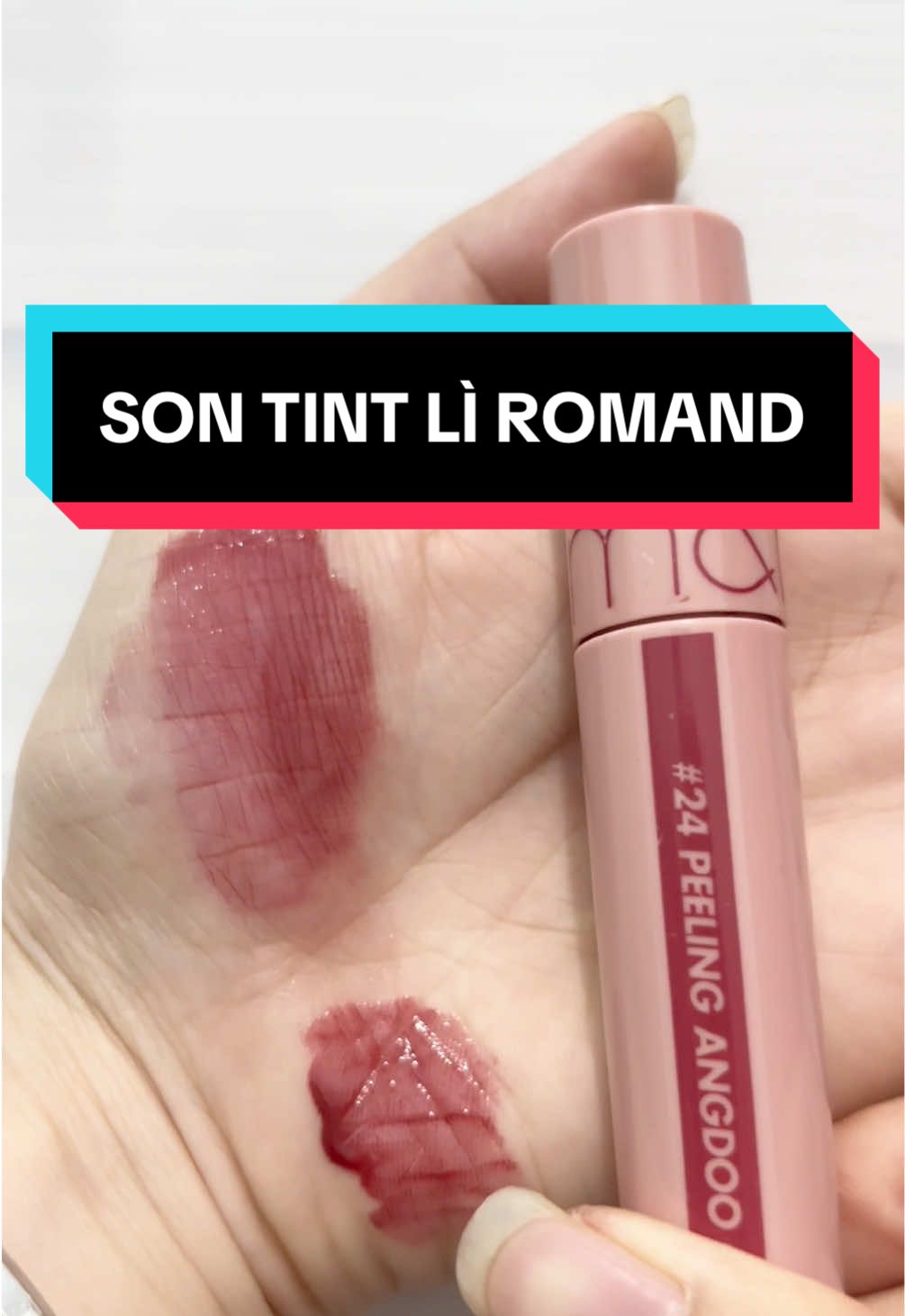 Son tint lì Romand cho môi xinh xắn và căng mọng nè #sonromand #sontint #romand #romandjuicylastingtint #kieudinh2704