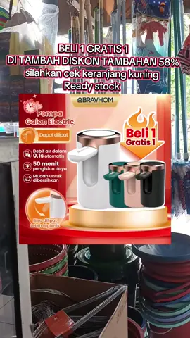 produk tidak bising,mudah di bersihkan, batrenya awet #semuabisaaffiliate #satukontentiaphari #pompagalon #pompagalonelektrik #tiktok #herrikassep 