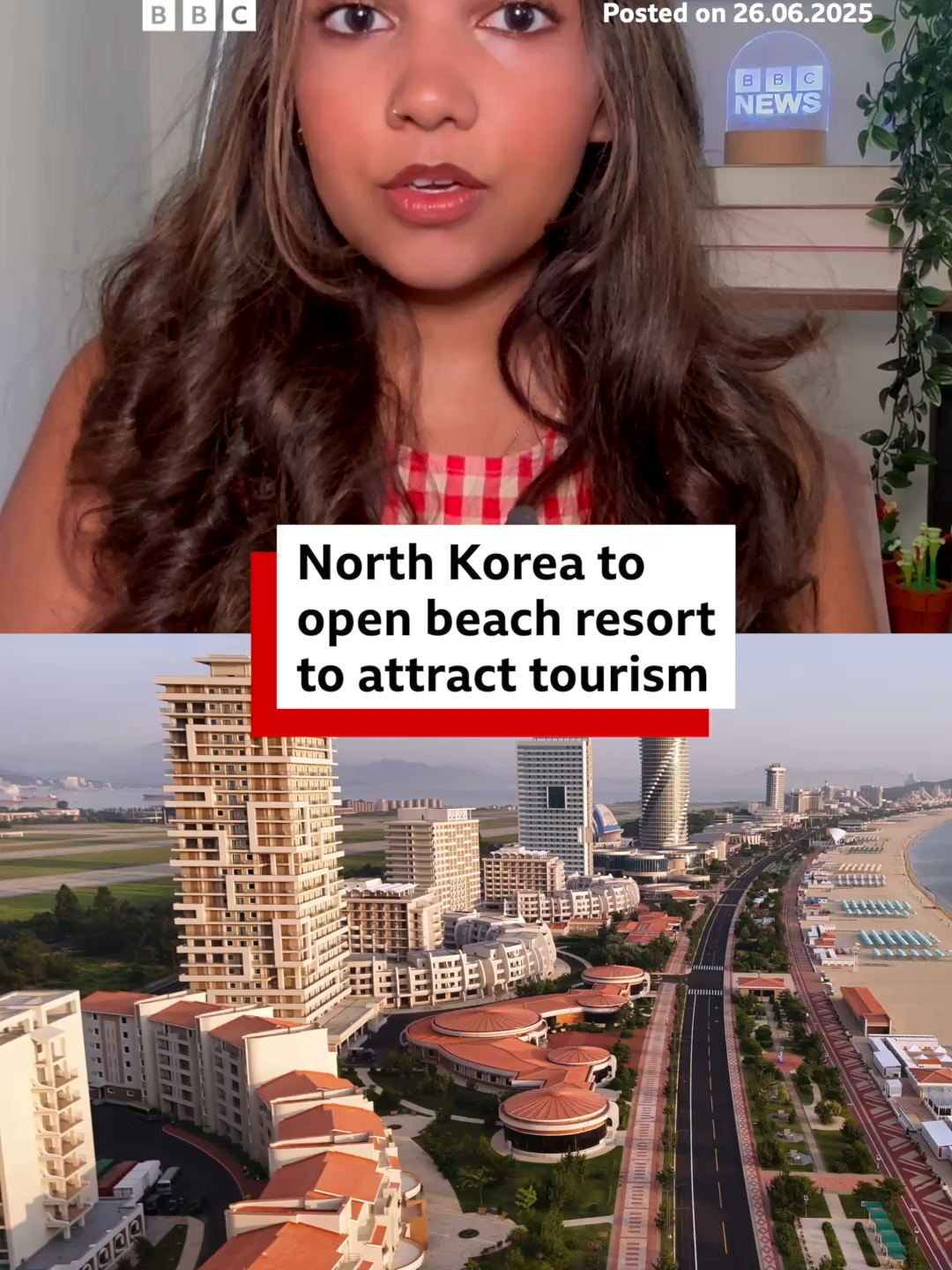 Would you visit Wonsan Kalma? #NorthKorea #WonsanKalma #Wonsan #KimJongUn #Korea #Asia #EastAsia #Tourism #Travel #Beach #Resort #BBCNews