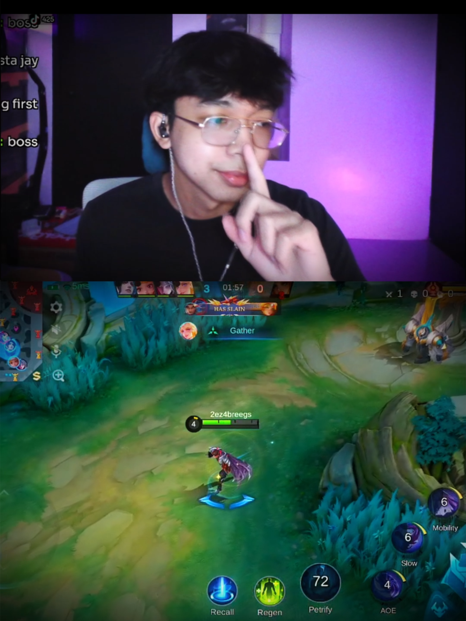 micro. #mobilelegends #mlbb #yuzhong