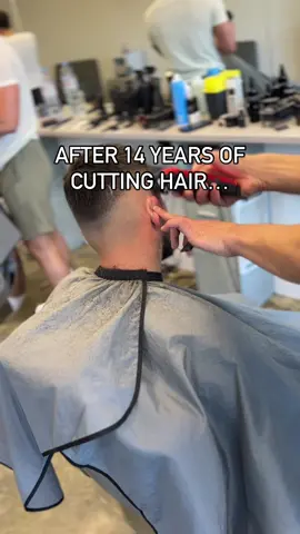14 years in this game has taught me a lot about owning a business, building a fully booked client base in 2 different towns, training staff, building relationships.  This is the golden rule for building a client base. Never look at a client as a transaction. It’s a life long relationship you are trying to make. You can do a haircut and get a one time payment from them or you can build trust with that customer which will go on for years. A walk in today could be a customer for life so never just squeeze someone in to earn a quick bit of money, take your time, get to know them, make them feel valued. There’s a million other barbers they can choose from, WHY YOU? 🫡