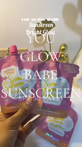 Beauty White Sunscreen deserves a spot in your skincare routine. 💛 Infused with Sea Buckthorn, SPF 50 PA+++ protection, a lightweight, and non-sticky feel, it’s your perfect everyday glow shield. #YouGlowBabe  #beautywhitesunscreen #youglowbabesunscreen #sunprotection 