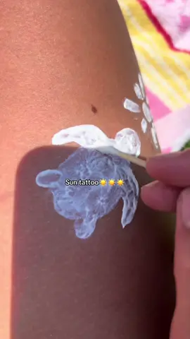 #fyp #Summer #suntattoo 
