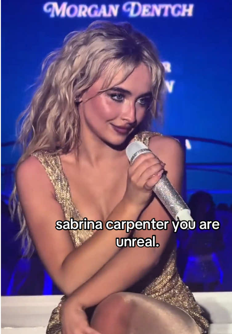 Sabrina Carpenter you are unreal. #sabrinacarpenter 