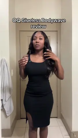 OQ Glueless Unit is absolutely a 10/10🤩 #oqhair #oqhairreview #gluelesswig #bodywavewigs #fyp 