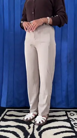 Oro pants knit, celana panjang korean style, celana panjang highwaist #celanawanita #celanacewek #oropants 