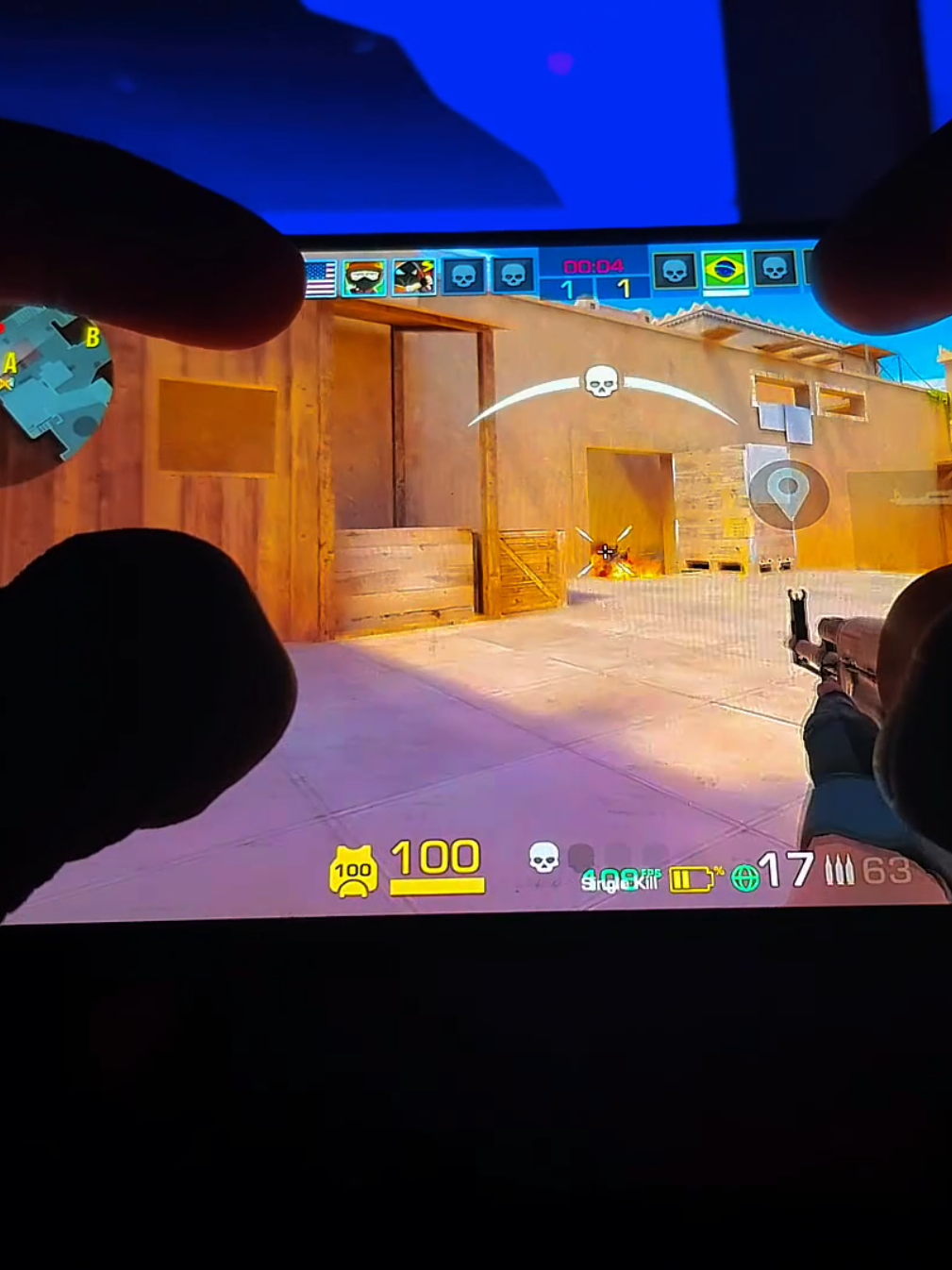 Handcam X 4Kill 😵‍💫💫 #standoff2 #standoff  #handcam #fyp 