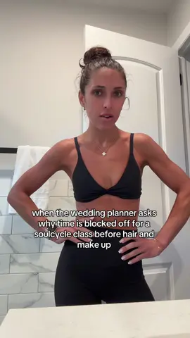 i will be taking a @SoulCycle class the day of my wedding bc i’m not about to throw off my routine for a man…. #fyp 