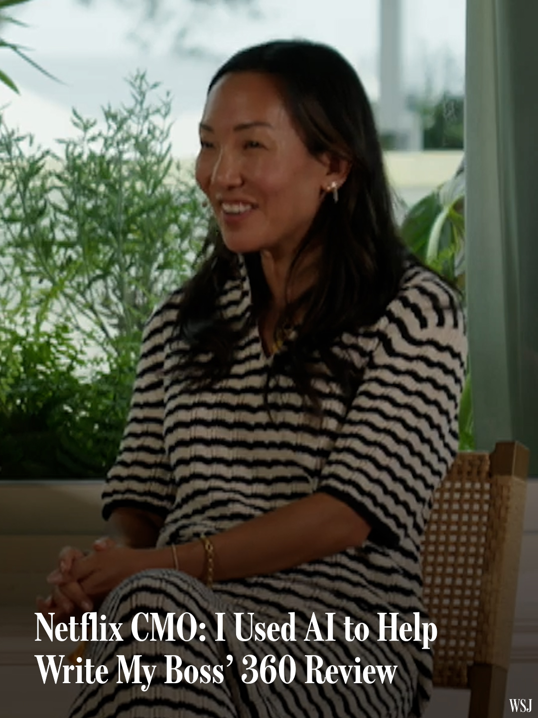 Netflix CMO Marian Lee explains how she used AI to help write her boss’ performance review.