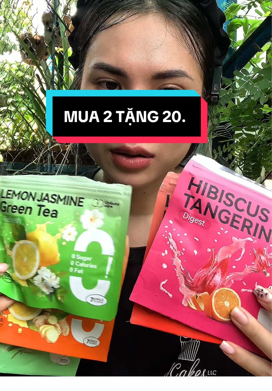 Mua 2 để được tặng 20 gói nha mấy bà  @chị hai review 