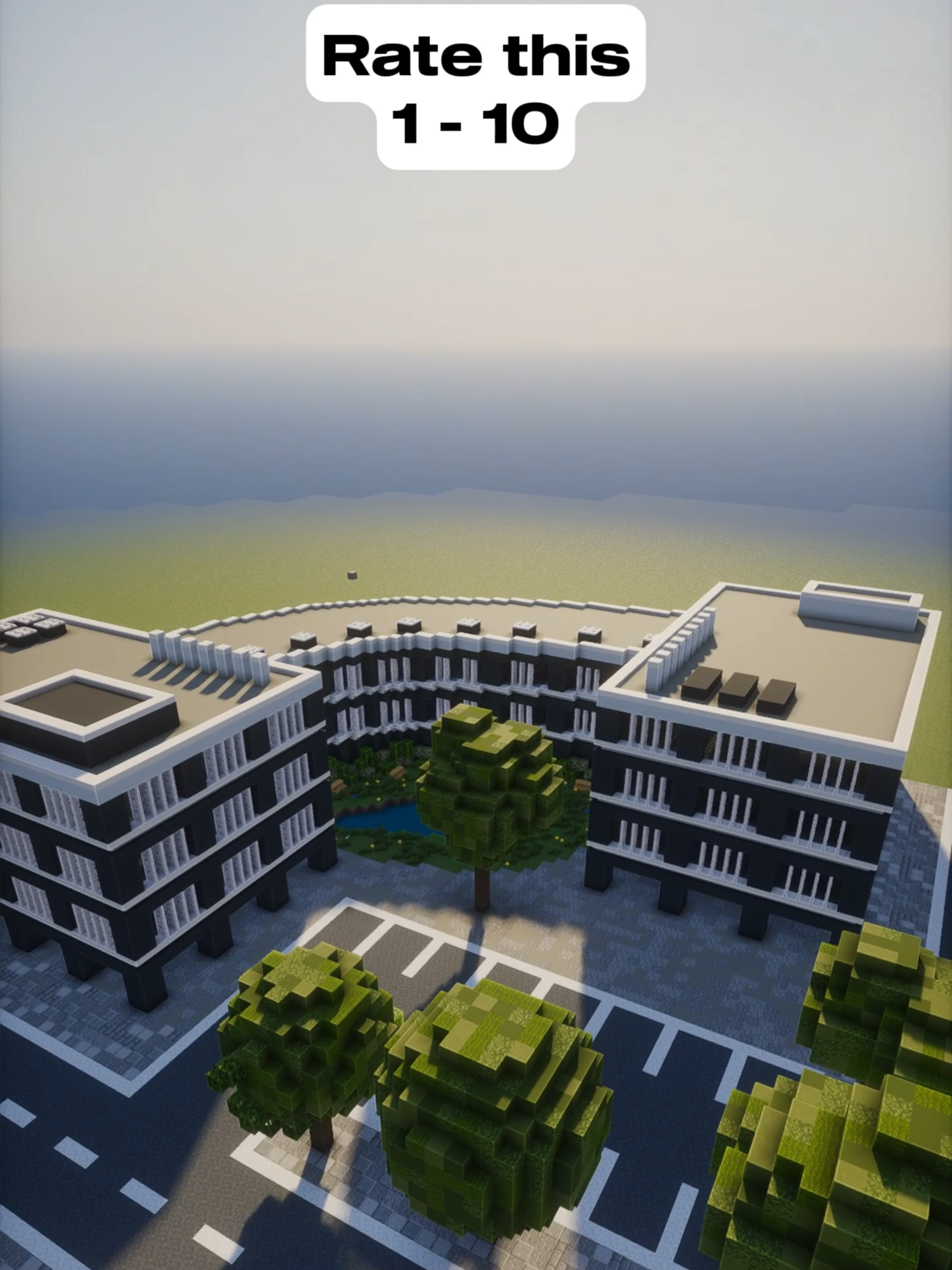 Minecraft Modern High School 📚 #Minecraft #minecraftbuilding #minecraftbuild #minecraftbuilds #minecrafthacks #minecrafttutorial #minecraftmemes #minecraftseeds